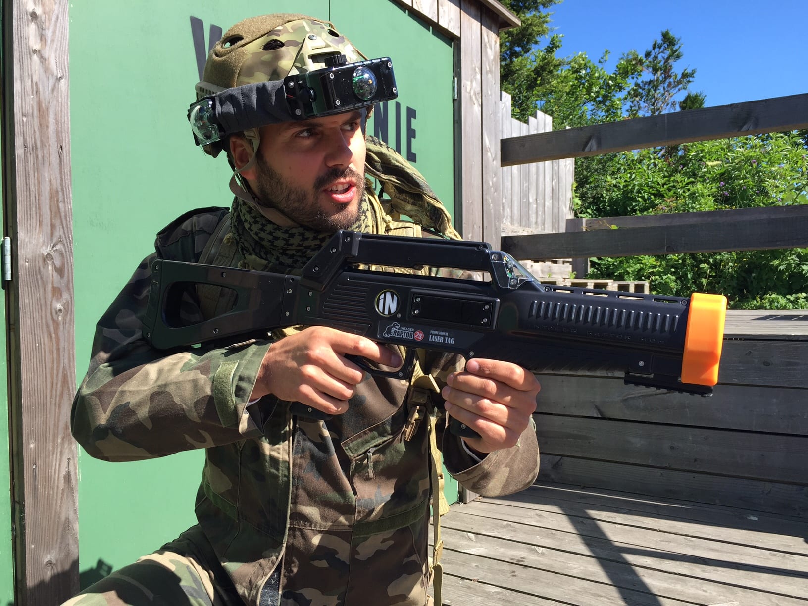 Lasergamen